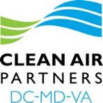 A clean air partners logo with the words dc-md-va.